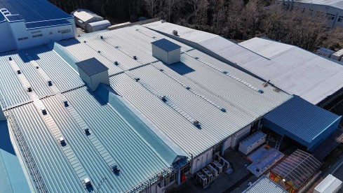 多摩川精機株式会社様　第二事業所 24棟　遮熱シート工事